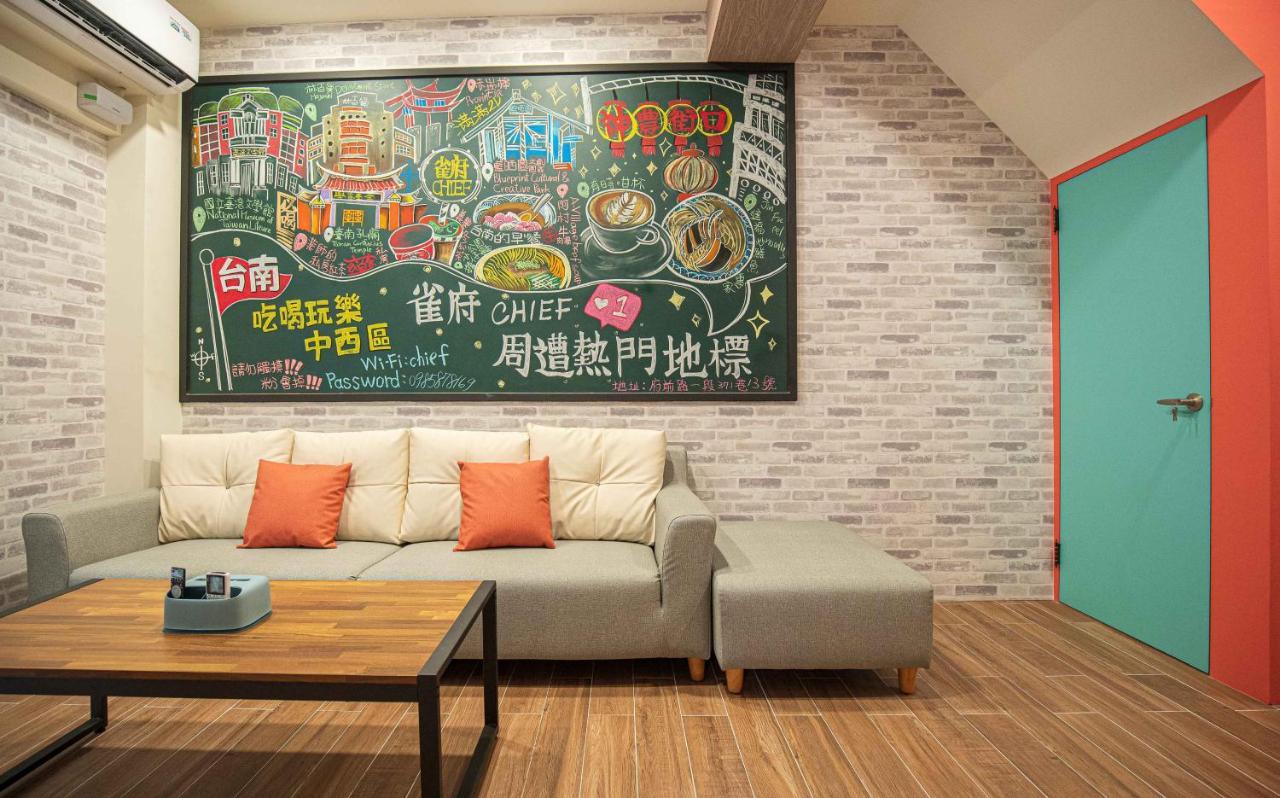 Chief Homestay Tainan Exterior foto